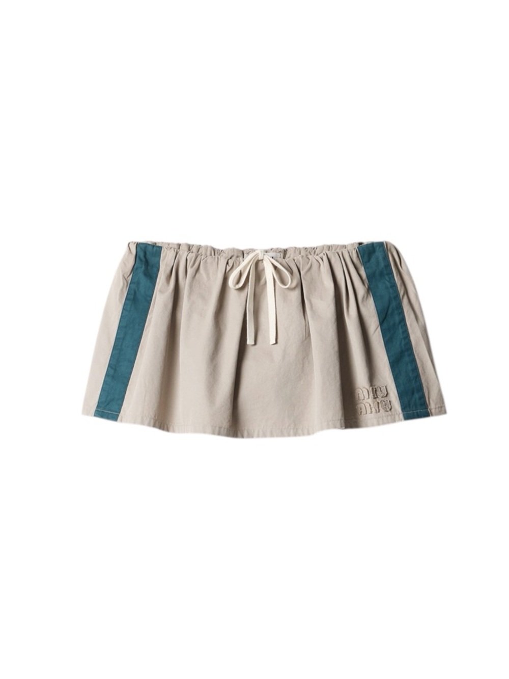 Miu Miu Washed twill miniskirt It36